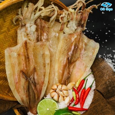 mực xé sợi