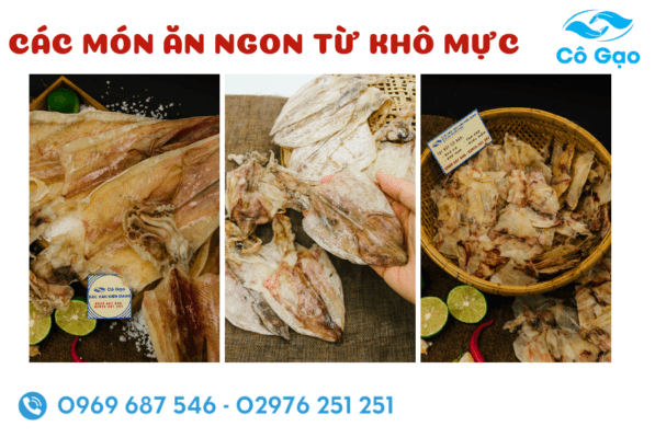 Khô mực Kiên Giang