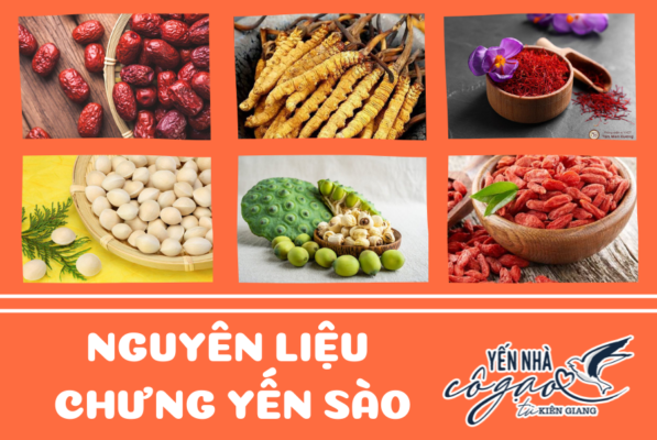 NGUYÊN LIỆU CHƯNG YẾN SÀO KIÊN GIANG